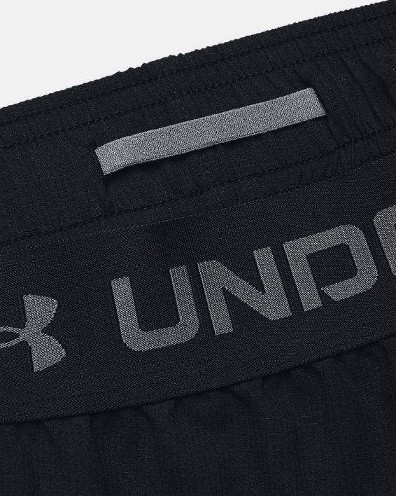 男士UA Vanish Woven短褲, Black, pdpMainDesktop image number 4